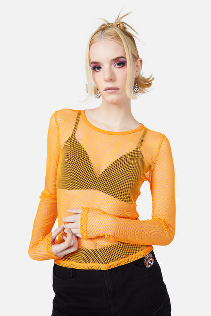 Black Friday - Cat-O-Lanten Top - orange
