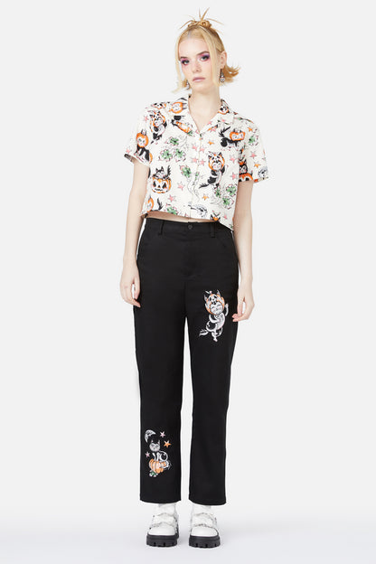 Black Friday - Cat-O-Lantern Pant - black