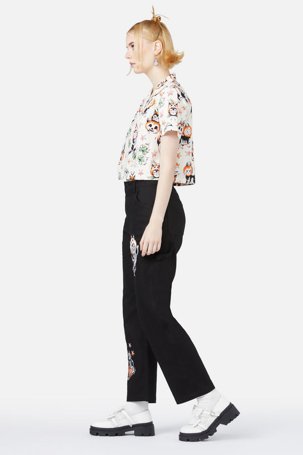 Black Friday - Cat-O-Lantern Pant - black