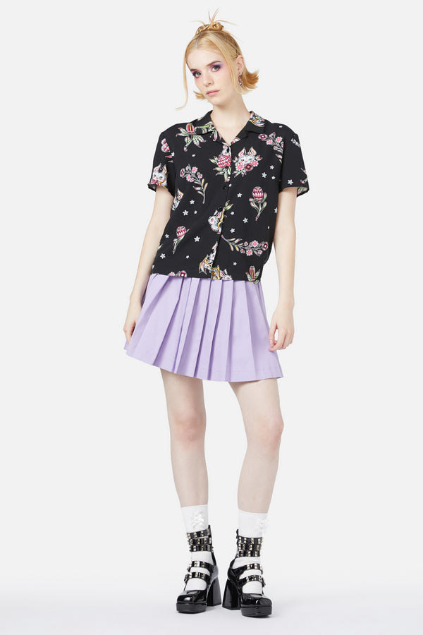 Black Friday - Fruity Bat Blouse - black