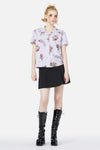 Black Friday - Fruity Bat Blouse - lilac
