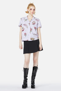 Black Friday - Fruity Bat Blouse - lilac