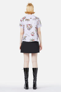Black Friday - Fruity Bat Blouse - lilac