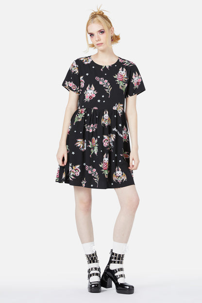 Black Friday - Fruity Bats Dress - black