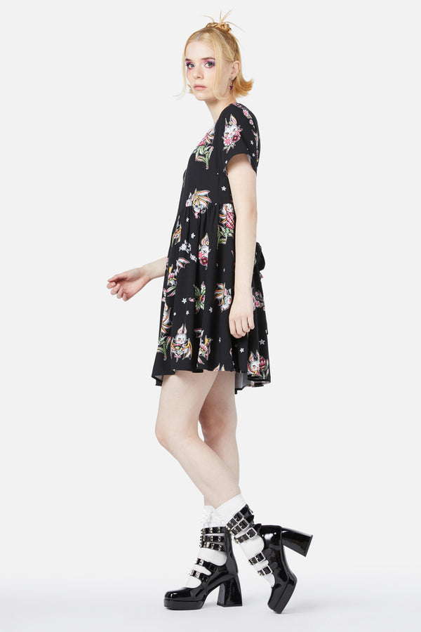 Black Friday - Fruity Bats Dress - black