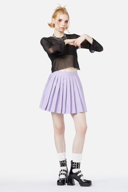 Black Friday - Fruity Bat Skirt - lilac
