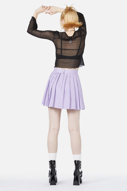 Black Friday - Fruity Bat Skirt - lilac