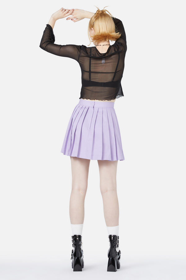 Black Friday - Fruity Bat Skirt - lilac