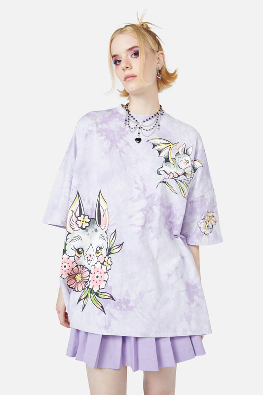 Black Friday - Fricken Bats Tee - lilac