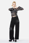 Black Friday - Elm Embroidery Jeans - black