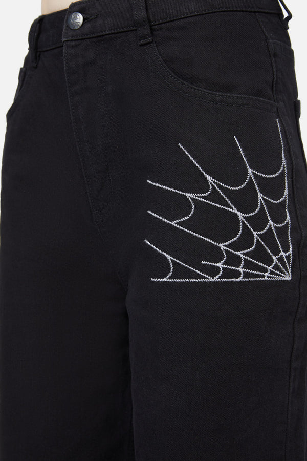 Black Friday - Elm Embroidery Jeans - black