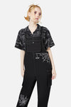 Black Friday - Elm Embroidery Overalls - black