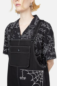 Black Friday - Elm Embroidery Overalls - black