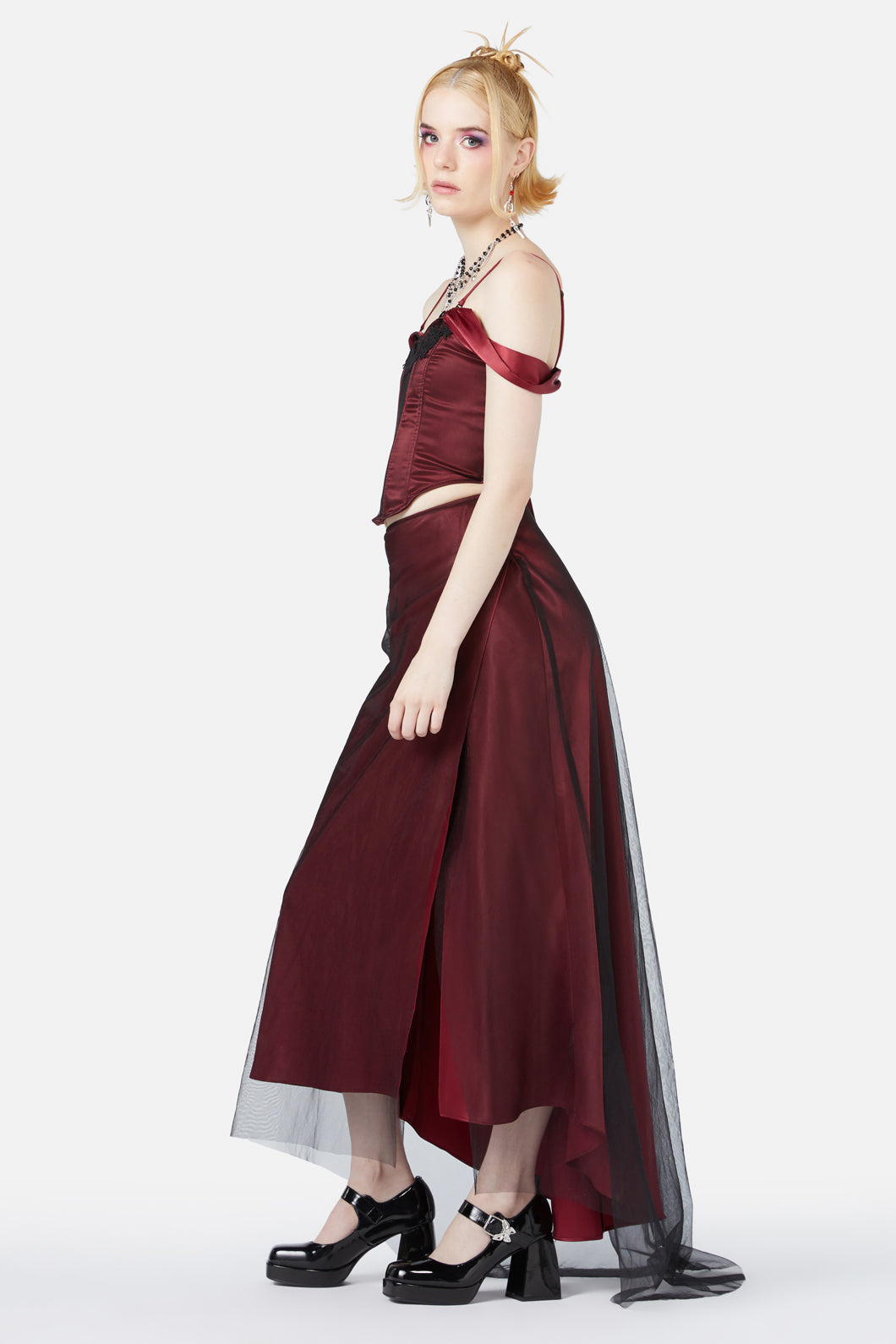 Black Friday - Sacred Fire Skirt - red