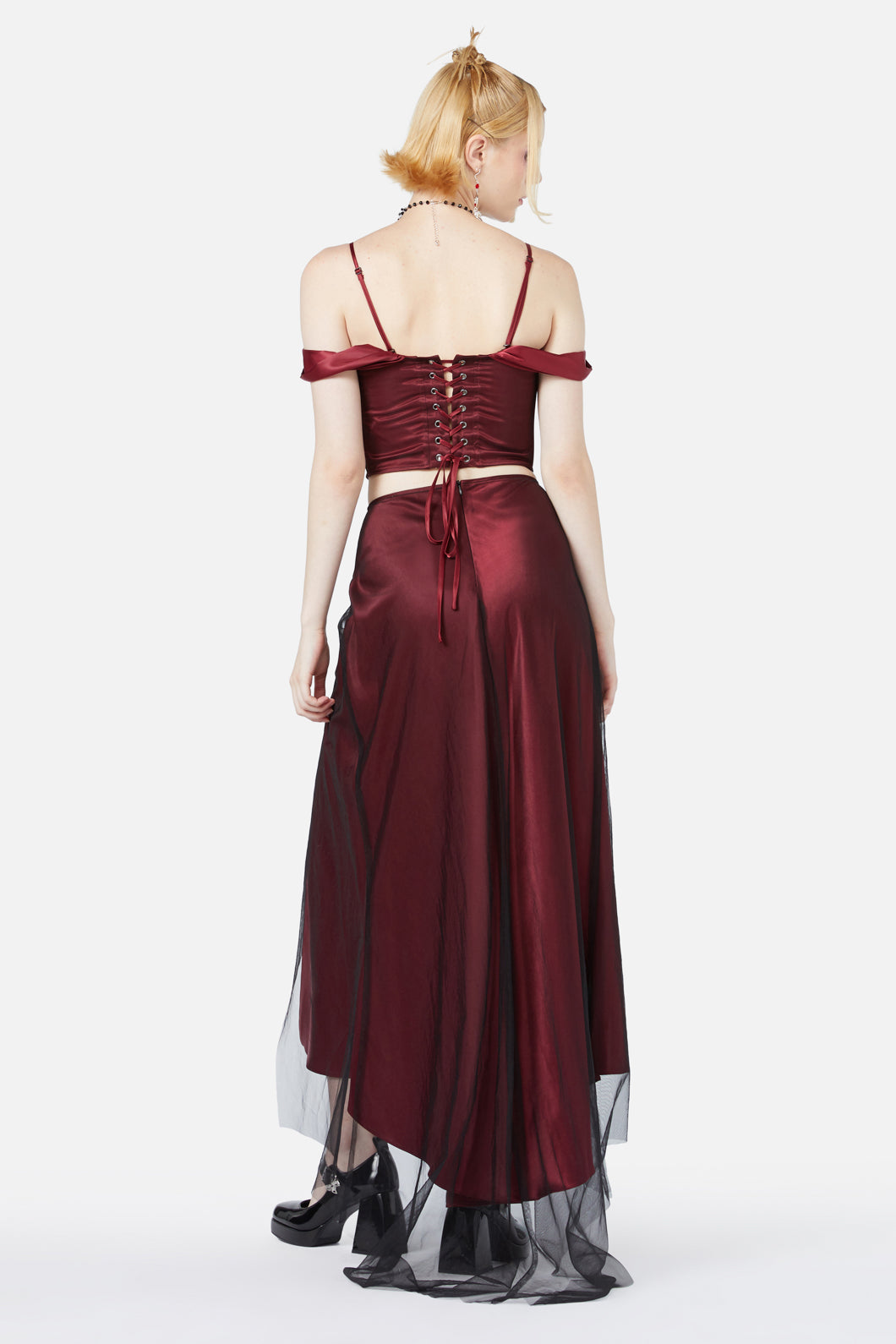 Black Friday - Sacred Fire Skirt - red