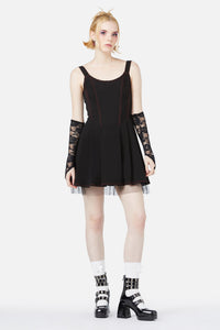 Black Friday - Cadre Cat Dress - black