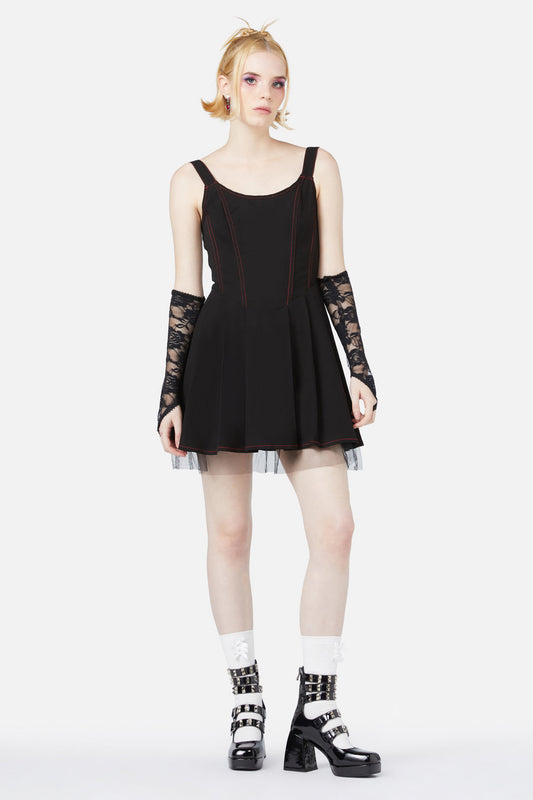 Black Friday - Cadre Cat Dress - black