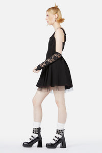 Black Friday - Cadre Cat Dress - black
