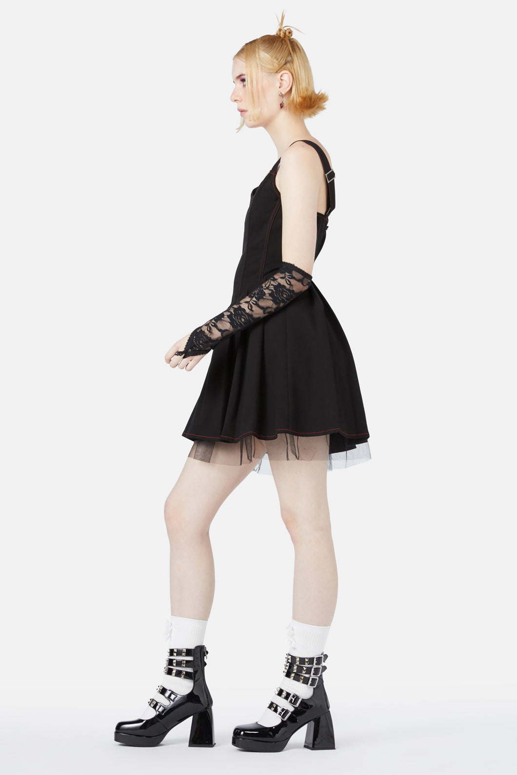 Black Friday - Cadre Cat Dress - black