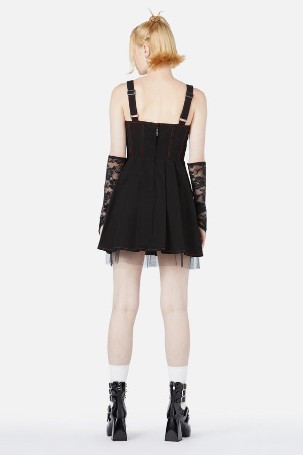 Black Friday - Cadre Cat Dress - black