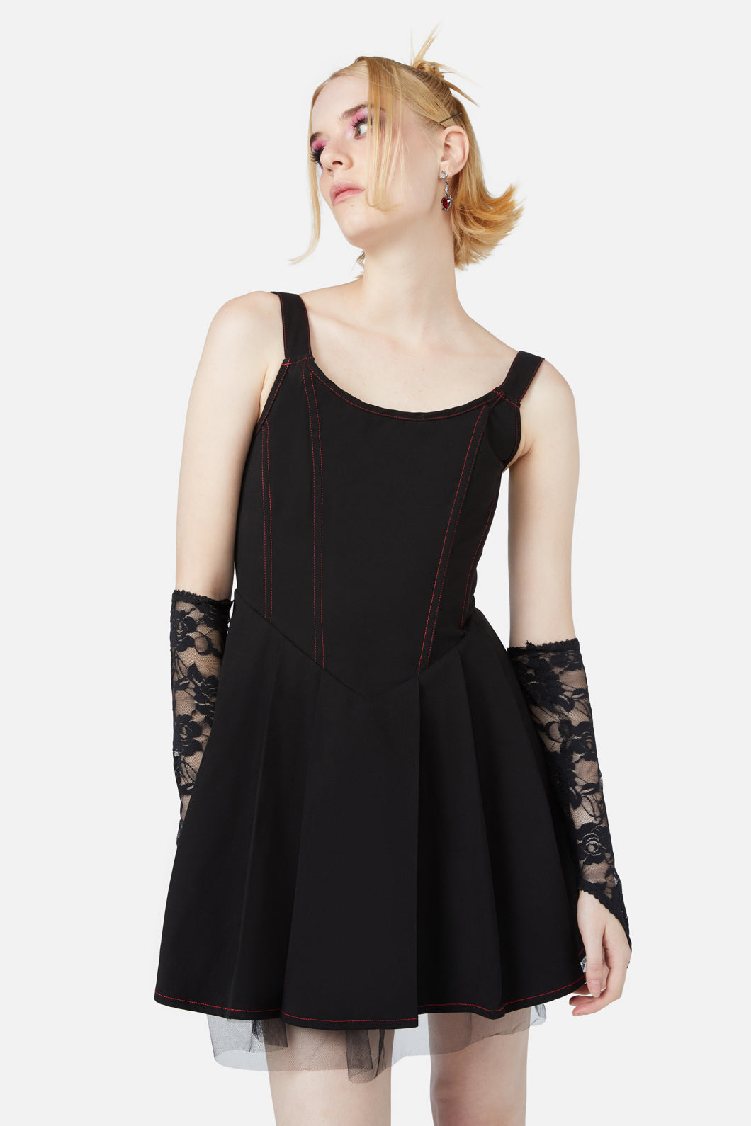 Black Friday - Cadre Cat Dress - black