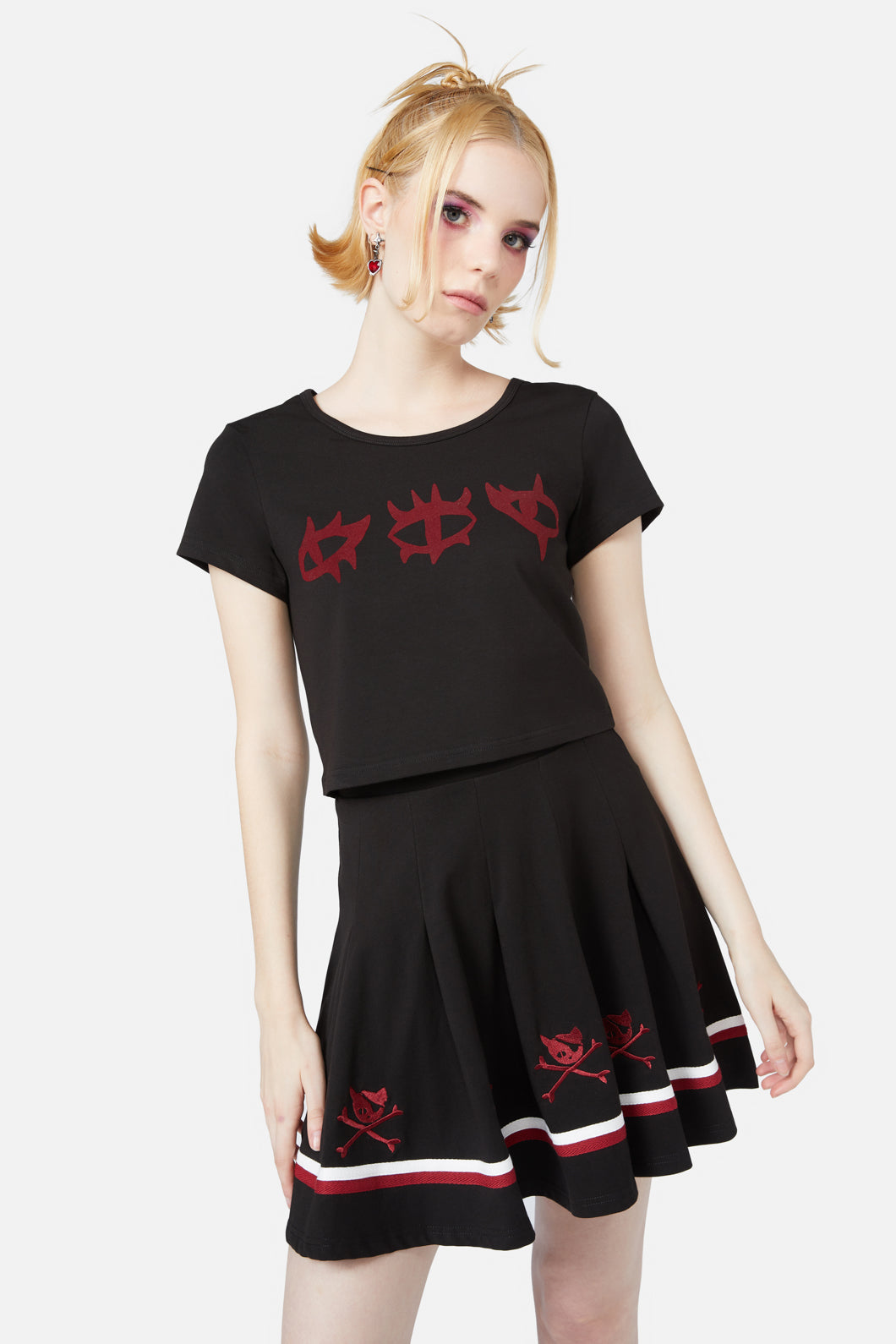Black Friday - Kitty Riot Babydoll Tee - black