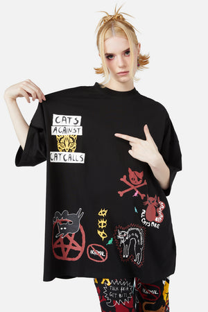 Black Friday - Kitty Riot Os Tee - black