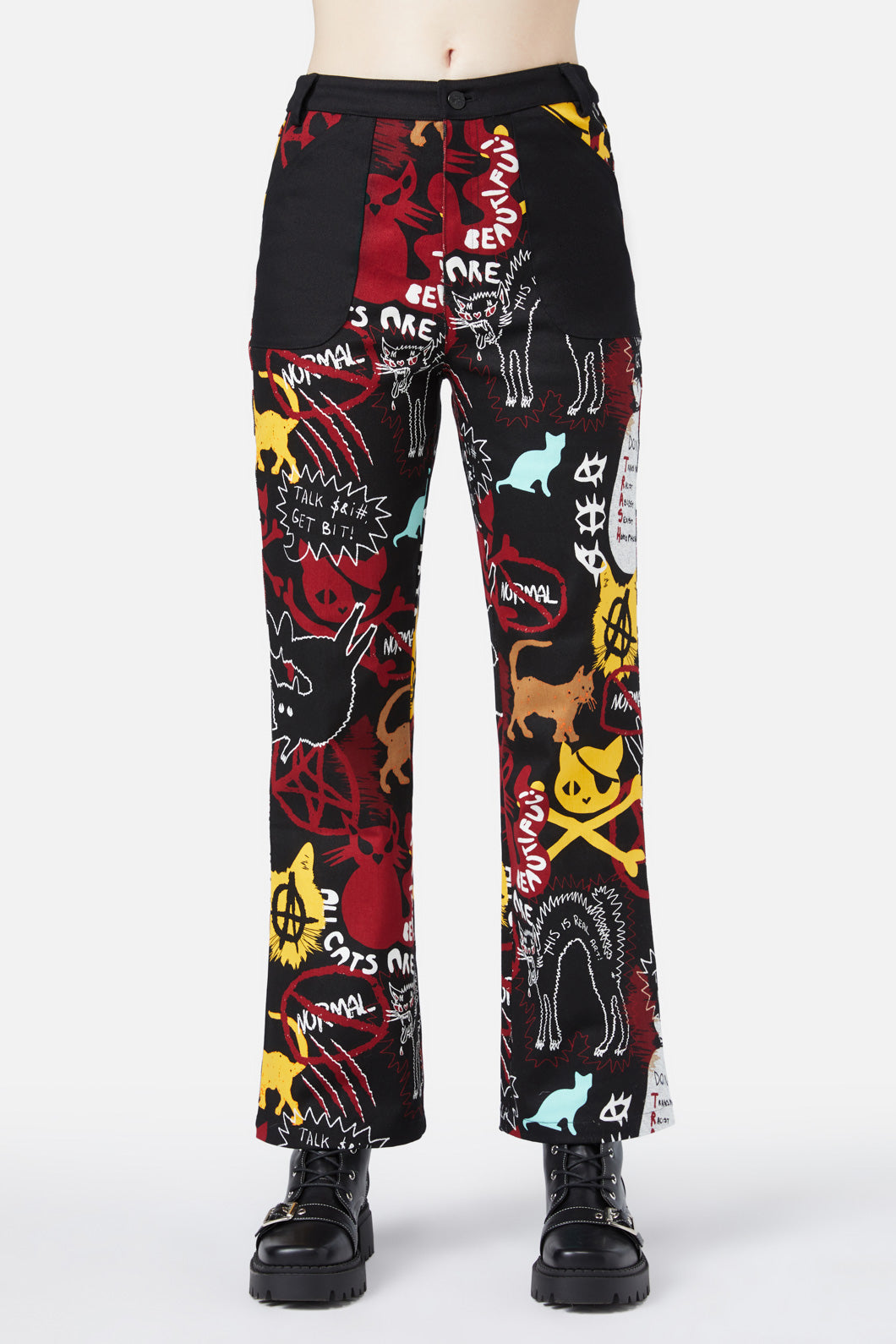 Black Friday - Kitty Riot Pant - black