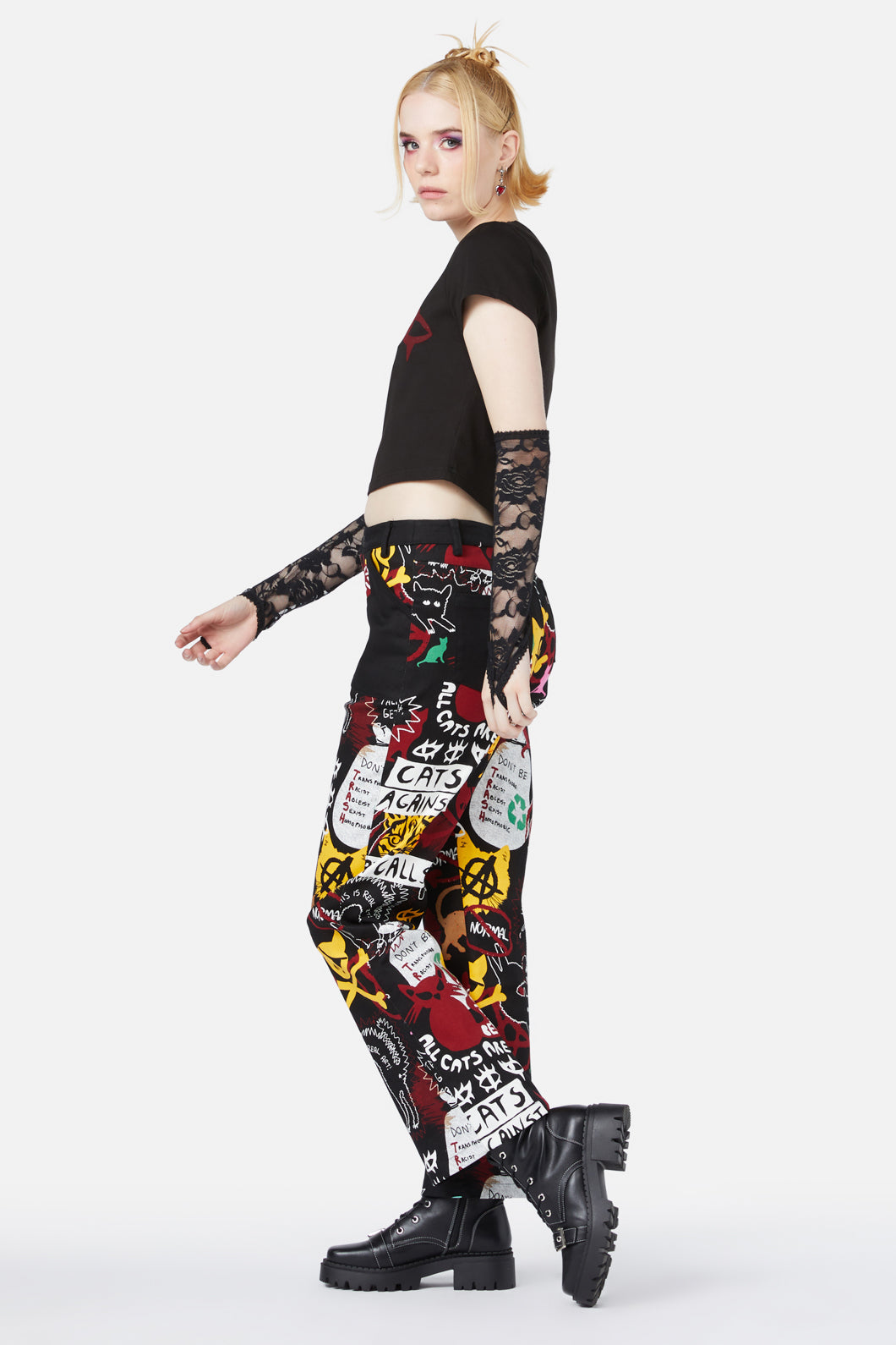 Black Friday - Kitty Riot Pant - black