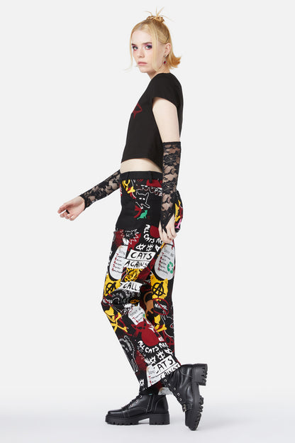 Black Friday - Kitty Riot Pant - black