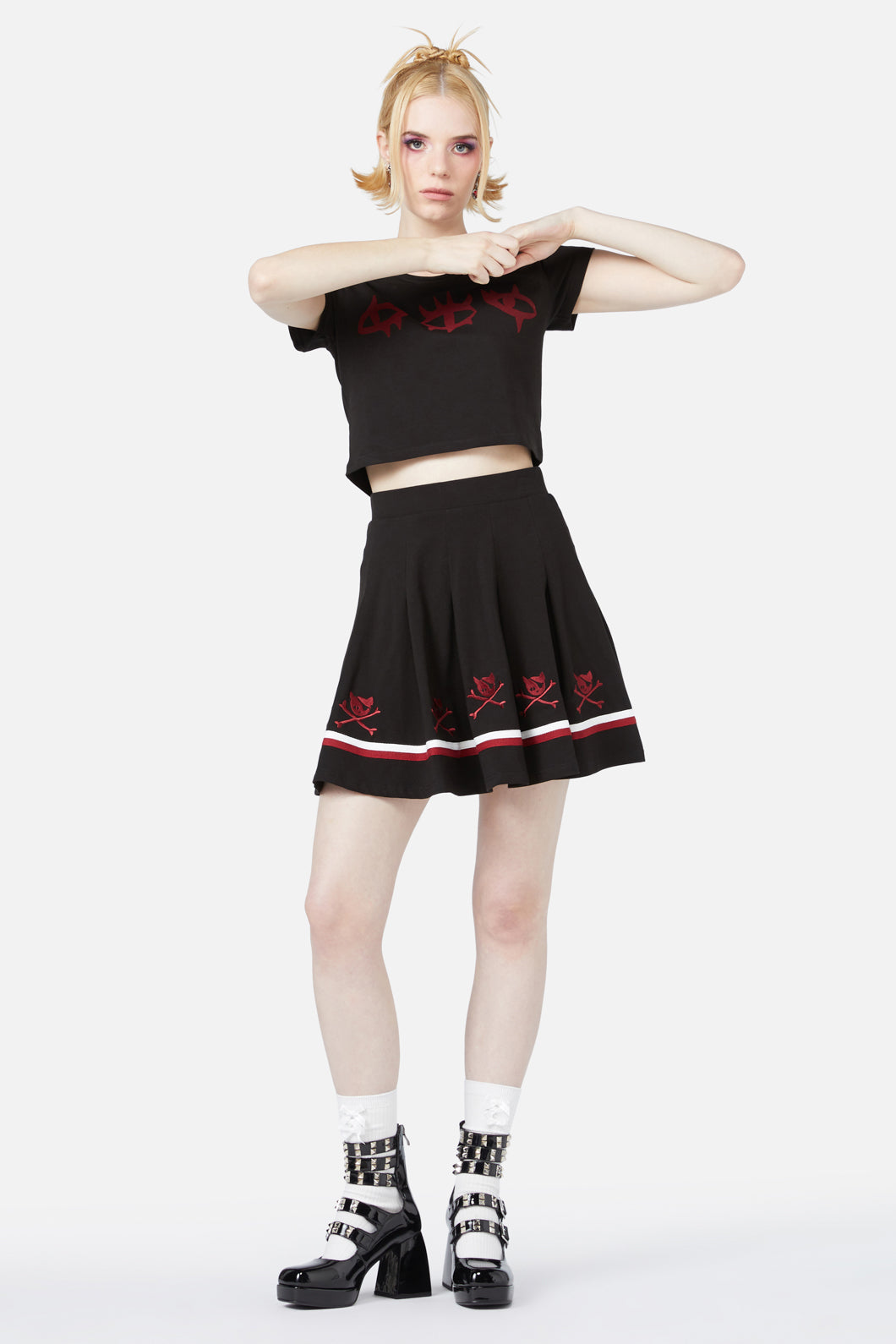 Black Friday - Cadre Cat Skirt - black