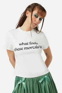 Black Friday - Mortals Tee - cream