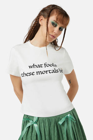 Black Friday - Mortals Tee - cream