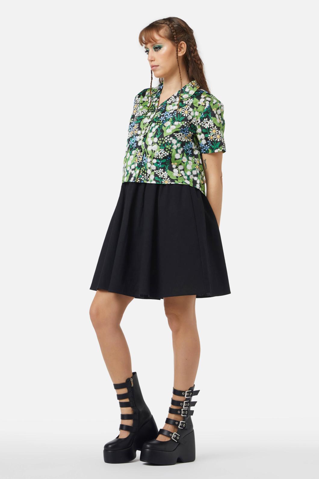 Black Friday - Lily Of The Valley Blouse - emerald