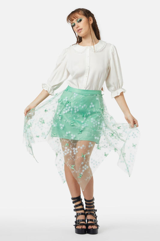 Black Friday - Changeling Skirt - green