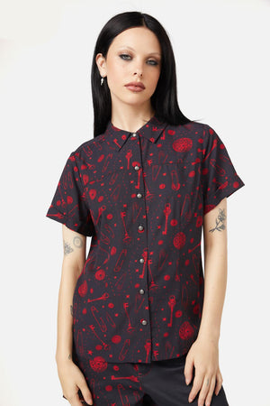 Black Friday - Lock Picker Blouse - black