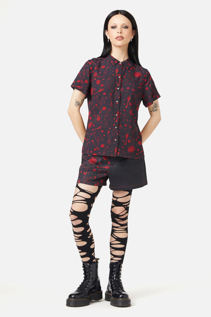 Black Friday - Lock Picker Blouse - black