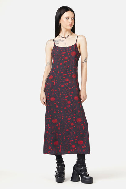 Black Friday - Lock Picker Midi Dress - black