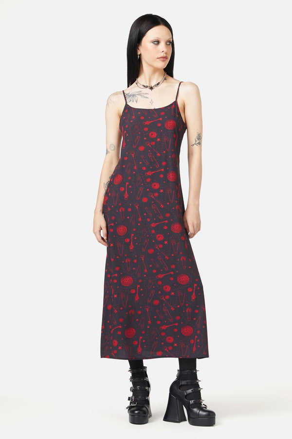 Black Friday - Lock Picker Midi Dress - black