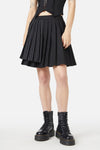 Black Friday - Sew Much Fun Stripe Mini Skirt - black-white