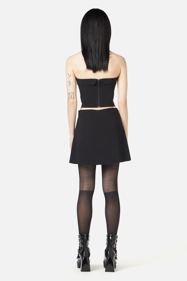 Black Friday - Stitched Up Skort - black
