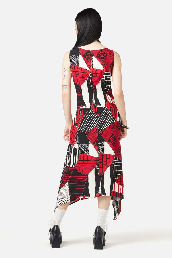 Black Friday - Patched Up Dress - multi