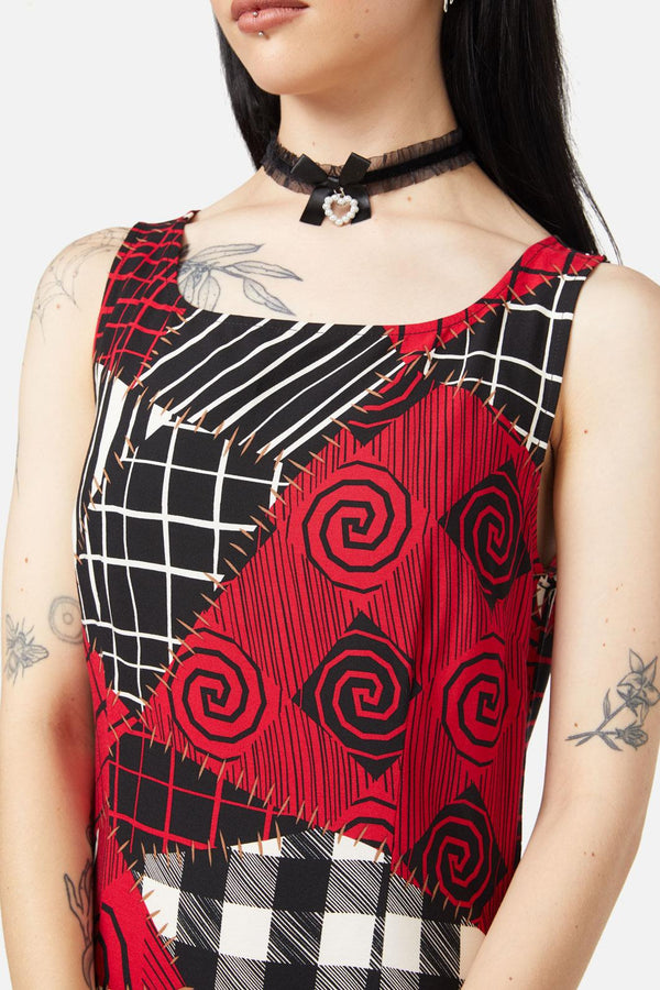 Black Friday - Patched Up Dress - multi