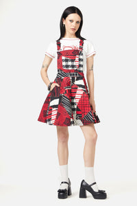Black Friday - Patched Up Pinafore - multi