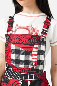 Black Friday - Patched Up Pinafore - multi
