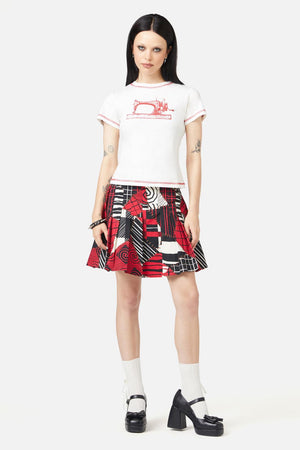 Black Friday - Patched Up Skirt - multi