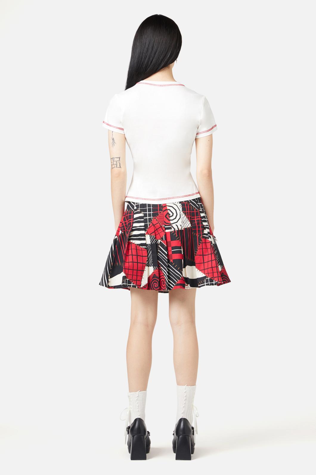 Black Friday - Patched Up Skirt - multi