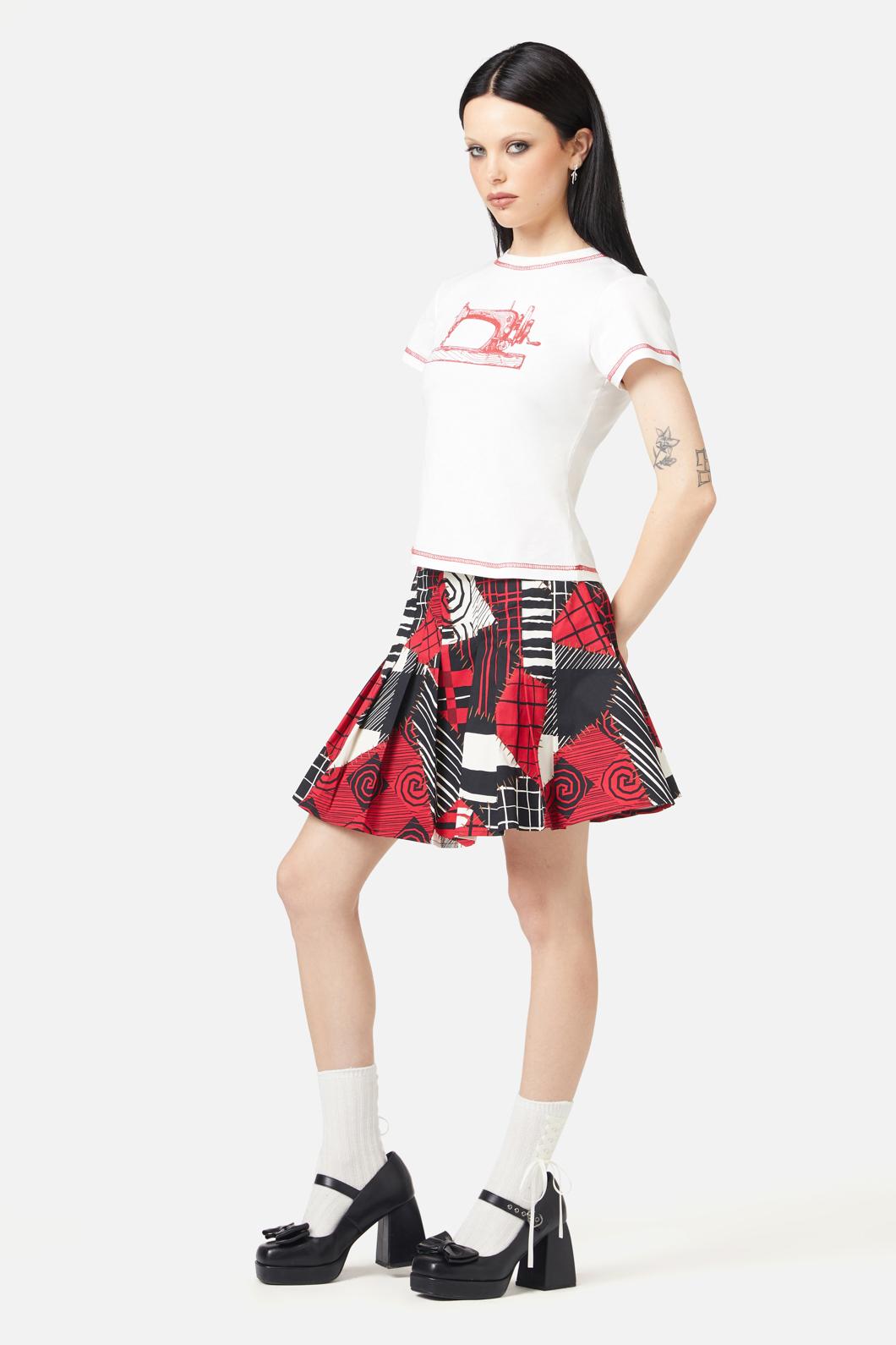 Black Friday - Patched Up Skirt - multi