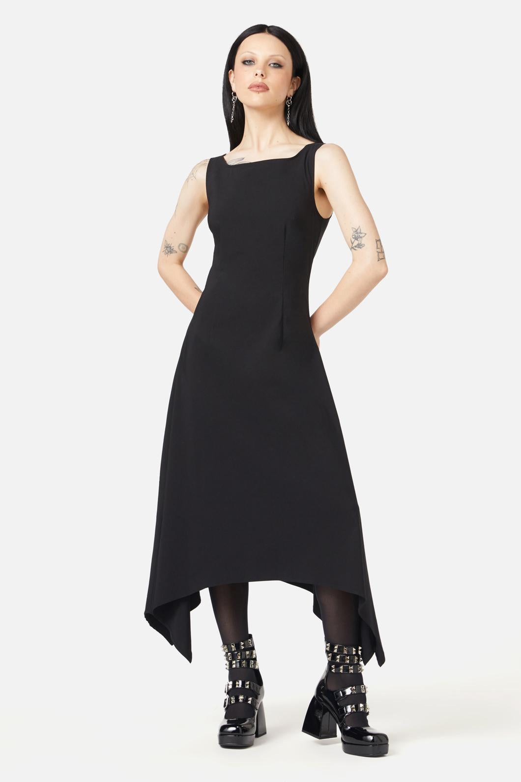 Black Friday - Wonky Dress - black
