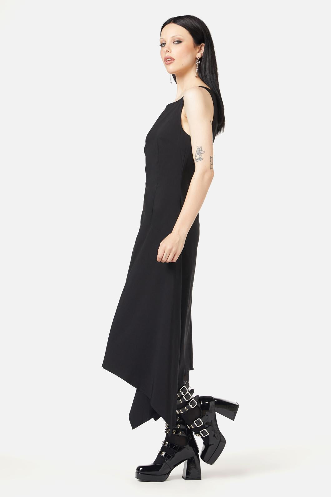 Black Friday - Wonky Dress - black
